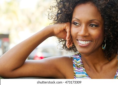 Beautiful Mature African American Woman