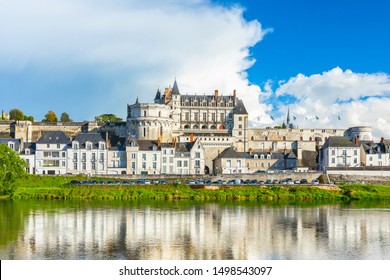 Beautiful Medieval Village Amboise, Loire Valley, France