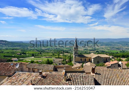 Similar – #A# Bonnieux Roofs