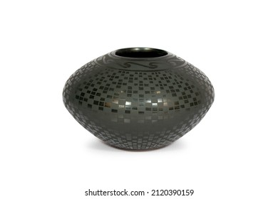 Beautiful Mexican Black Pottery, Handmade. Original Craft Made In Oaxaca, Mexico.