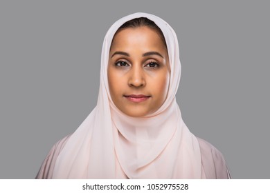 Beautiful middle eastern woman wearing abaya