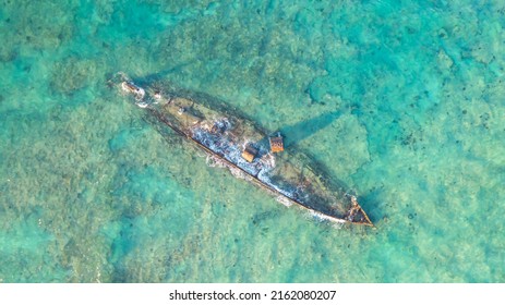 Beautiful Mildura ship wreck in Exmouth, Western Australia