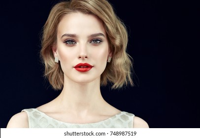 Curly Short Hair Images Stock Photos Vectors Shutterstock