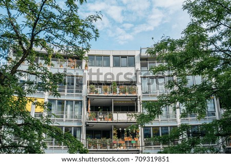 Similar – Neubau Berlin Fassade Haus