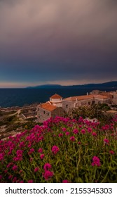 Beautiful Monemvasia Castle In Greece