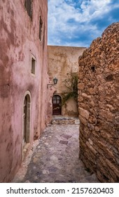 Beautiful Monemvasia Castle In Greece