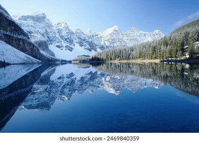 Beautiful Moraine lake in Banff national park, Alberta, Canada - Powered by Shutterstock