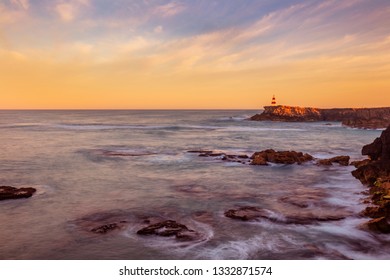 Beautiful Morning Light Over Guichen Bay.Robe Obelisk In The Distance.Robe,Limestone Coast,Guichen Bay,South Australia.