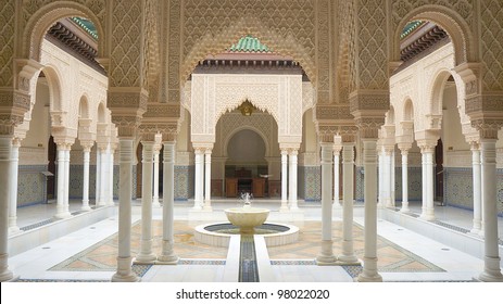 Beautiful Moroccan Architecture interior.