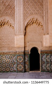 Beautiful Mosque in Marrakech, Morocco - Shutterstock ID 1136449775