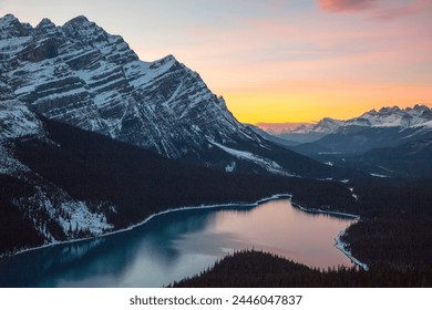 Beautiful Mountain Image, Banff Alberta, Canmore, Morley, Jasper National Park, Alpine Lakes, Banff National Park, Peyto Lake, Vermillion Lake, Mt Rundle, Kananaskis, Mount Assiniboine - Powered by Shutterstock