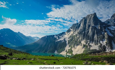 Beautiful Mountain Landscape Of Sonamarg, Jammu And Kashmir State, India