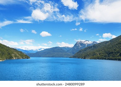 Beautiful mountain landscapes in Patagonia. Mountains lake in Argentina, South America. - Powered by Shutterstock