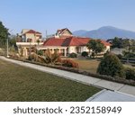 beautiful mountain resort in west java