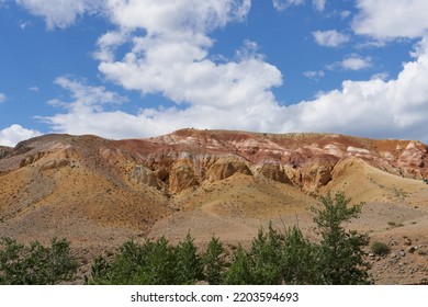 The Beautiful Mountains Of Altai. 