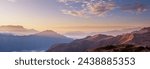 Beautiful mountains landscape in the  Andes (or the Southern Cordilleras) in Peru