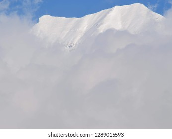 Beautiful Mountains Of Provo, UT On A Winter Morning.