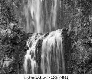 Beautiful Multiple Waterfalls In National Park