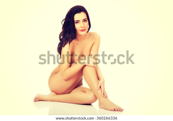 Erotic nude thin woman