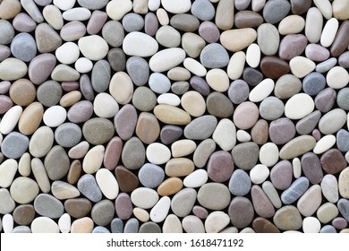 
Beautiful natural bright pebble background