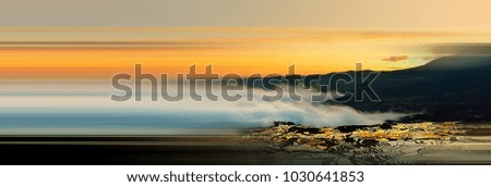 Similar – Wolken über der Oregon Coast