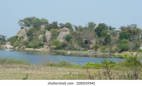 Beautiful Natural Scenery Of Tumkur Karnataka. Tourist Places Near Bangalore India.