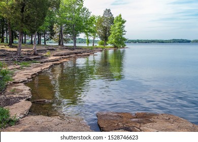 Beautiful Nature Of Lake On Spring In Nashville ,Tennessee USA