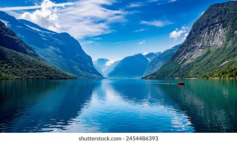 Beautiful Nature Norway natural landscape. - Powered by Shutterstock