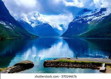 Beautiful Nature Norway Natural Landscape.