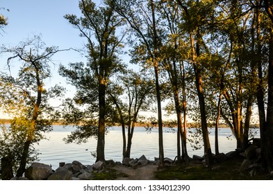 Beautiful Nature At Potomac River , VA USA