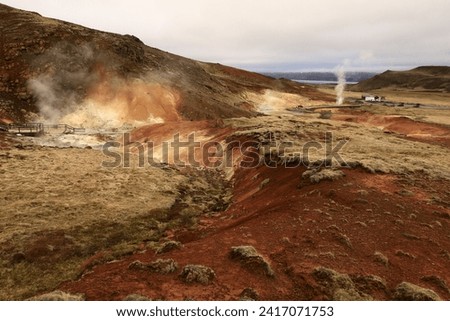 Reykjanesfólkvangur is a beautiful nature preserve in Iceland, filled with natural wonders, including geothermal pools, hot springs located in iceland 