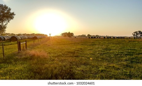 Beautiful Nebraska Country Sunset.