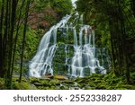 Beautiful Nelson Falls, Tasmania, Australia