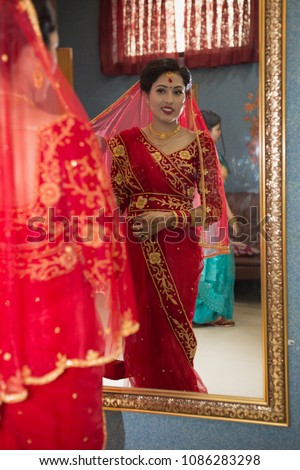 Wedding Dress in Nepal