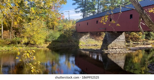 Beautiful New Hampshire Covered Bridge