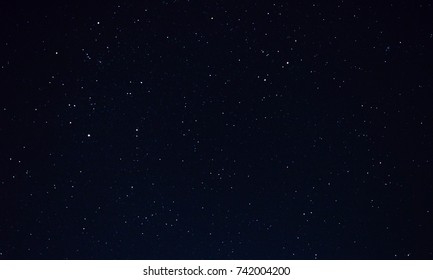 beautiful night sky and stars - Shutterstock ID 742004200