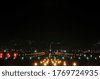airport runway night lights