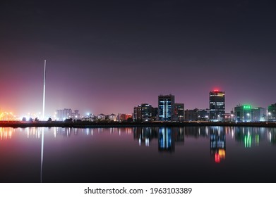 Beautiful Night View Of Jeddah City