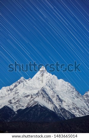 Similar – Image, Stock Photo Innsbrucker Nordkette in Winter