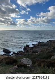 Beautiful Nordic Sea With Clouds And Waves