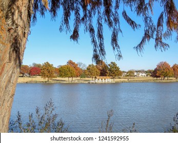 Beautiful November Day At Bob Woodruff Park, Plano, Texas