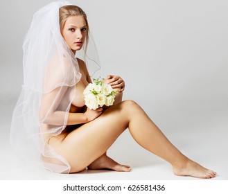 Girl nude wedding