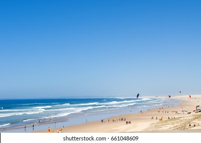 Beautiful Ocean And Blue Sky At Port Stephen. Australia