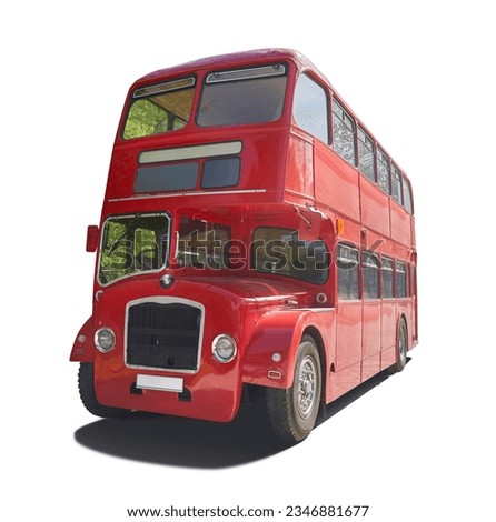 Beautiful old double decker bus from London.