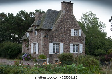 Beautiful Old Stone House In Britanny, France