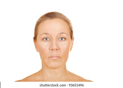 Beautiful Older Woman Stock Photo 93651496 