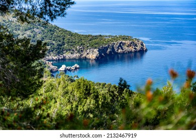 Beautiful, Original Mallorca - Coastal Hike On The GR 221 With Fantastic Views Of A Bay, The Sea And Nature