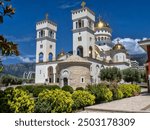 Beautiful Orthodox church in Podgorica, Montenegro