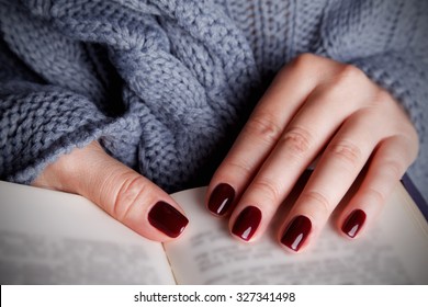 Beautiful Painted Nails For Autumn