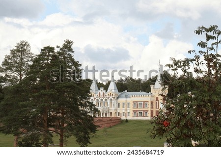 A beautiful palace in the village of Kiritsy, Spassky district, Ryazan region